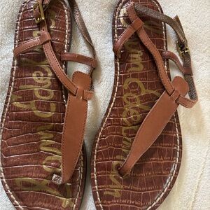 Sam Edelman Tan Leather Sandals